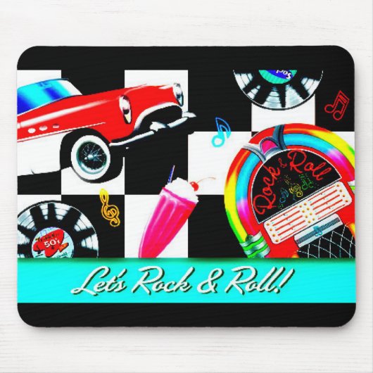 Laten we Rock & Rollen Muismat (Voorkant)