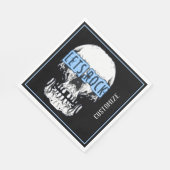 Laten we Rock Skull Servet (Hoek)