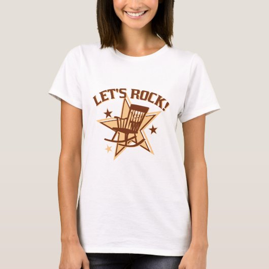 Laten we Rock! T-shirt (Voorkant)