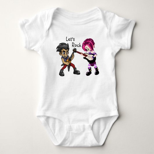 Laten we Rocken Romper (Voorkant)
