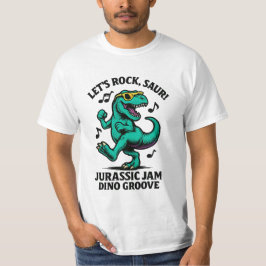 Laten we rocken, Saur! T-shirt
