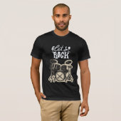 Laten we rocken t-shirt (Voorkant volledig)