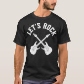 Laten we rocken t-shirt (Voorkant)