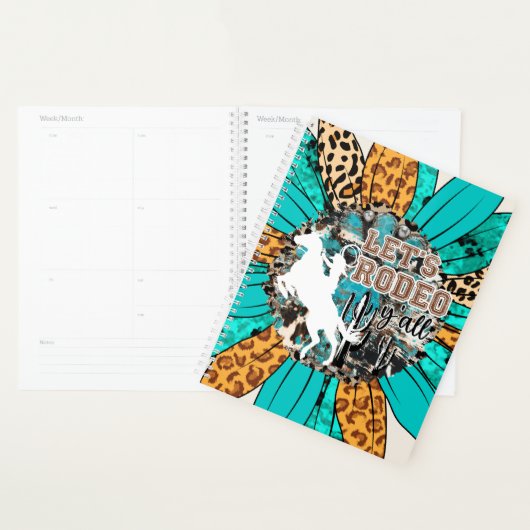 Laten we Rodeo Y'all Planner (Display)