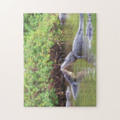 Laten we roemen - Lente met de gators! - Alligator Legpuzzel (Verticaal)