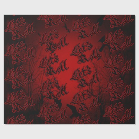Laten we Roll Cadeaupapier (Vlak)