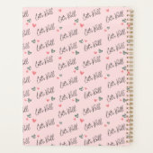 Laten we Roll Fun Pink Girly Van Planner (Achterkant)