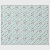 Laten we Roll | Het avontuur begint met roze resta Cadeaupapier (Vlak)