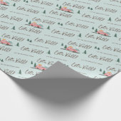 Laten we Roll | Het avontuur begint met roze resta Cadeaupapier (Hoek)