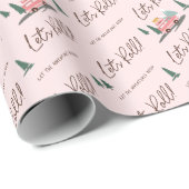 Laten we Roll | Het avontuur begint met roze resta Cadeaupapier (Rol Hoek)