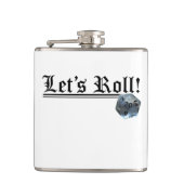 Laten we Roll. Heupflesje Heupfles (Voorkant)