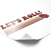 Laten we Roll Roleplay Game Dice Foto Afdruk (Hoek)