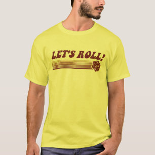 Laten we Roll Roleplay Game Dice T-shirt