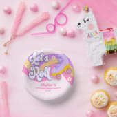 Laten we Roll Schaats Schaatsen Verjaardagsfeest Papieren Kommen (Feest)