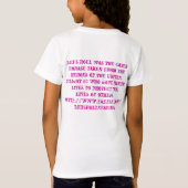 Laten we Roll Tween T-shirt (Achterkant)