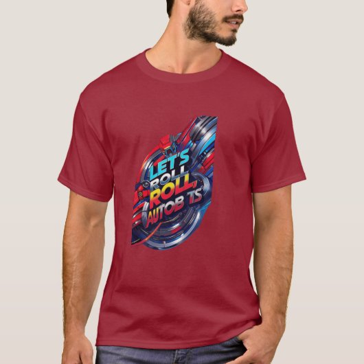 Laten we Rollen, Autobots T-shirt (Voorkant)