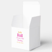 Laten we rollen gelukkige 10e verjaardag naam toev bedankdoosjes (Geopend)