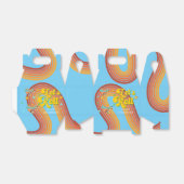 Laten we rollen retro roller kind verjaardag bedankdoosjes (Uitgevouwen)