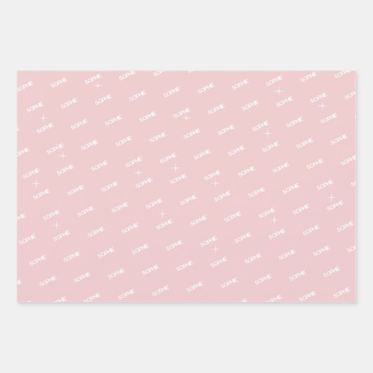 Laten we rollen retro roller schaats verjaardagsfe inpakpapier vel (Voorkant 2)