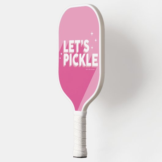 Laten we roze pickleball peddel maken pickleball paddle (Links)
