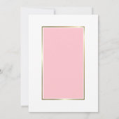 Laten we roze roze roze roze lolling vieren kaart (Achterkant)