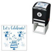 Laten we rubberen stempel vieren (In situ)