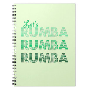 Laten we Rumba nemen Notitieboek