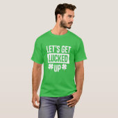 Laten we Saint Patrick Day Mannen Vrouwen Gi opkna T-shirt (Voorkant volledig)