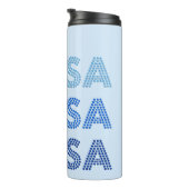 Laten we salsa doen thermosbeker (Geroteerd rechts)