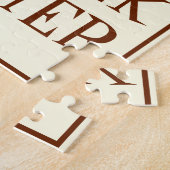 Laten we samen British Sticky Toffee Pudding Legpuzzel (Zijkant)