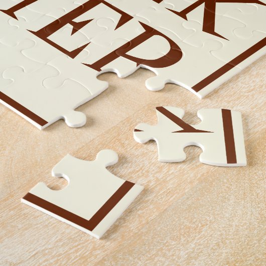 Laten we samen British Sticky Toffee Pudding Legpuzzel (Zijkant)