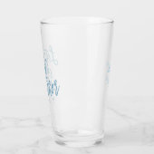 Laten we samen chillen | Trendy Ice Blue Glas (Links)