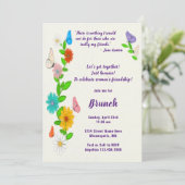 Laten we samen de vriendschap van vrouwen vieren kaart (Staand voorkant)