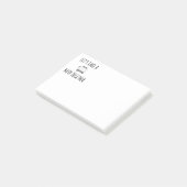 Laten we samen een bad nemen post-it® notes (Schuin)