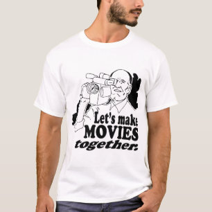 Laten we samen films maken t-shirt