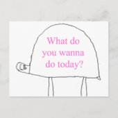 Laten we samen gaan! briefkaart (Voorkant)