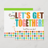 Laten we samen gaan! kaart (Voorkant / Achterkant)