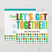 Laten we samen gaan! kaart (Voorkant / Achterkant)
