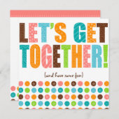 Laten we samen gaan! kaart (Voorkant / Achterkant)