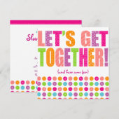 Laten we samen gaan! kaart (Voorkant / Achterkant)