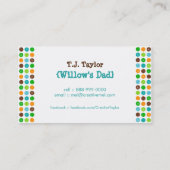 Laten we samen gaan! visitekaartje (Achterkant)