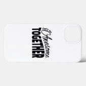 Laten we samen Geweldige zijn Case-Mate iPhone Case (Achterkant (horizontaal))