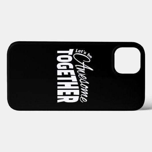 Laten we samen Geweldige zijn Case-Mate iPhone Case (Achterkant (horizontaal))