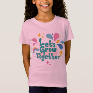 Laten we samen groeien Kids T-shirt