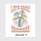 Laten we samen groeien sticker (Vel)