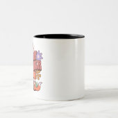 Laten we samen groeien tweekleurige koffiemok (Center)