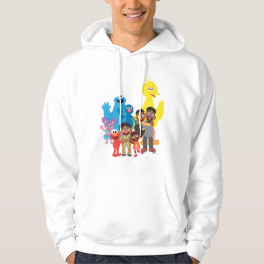 Laten we samen komen hoodie (Voorkant)