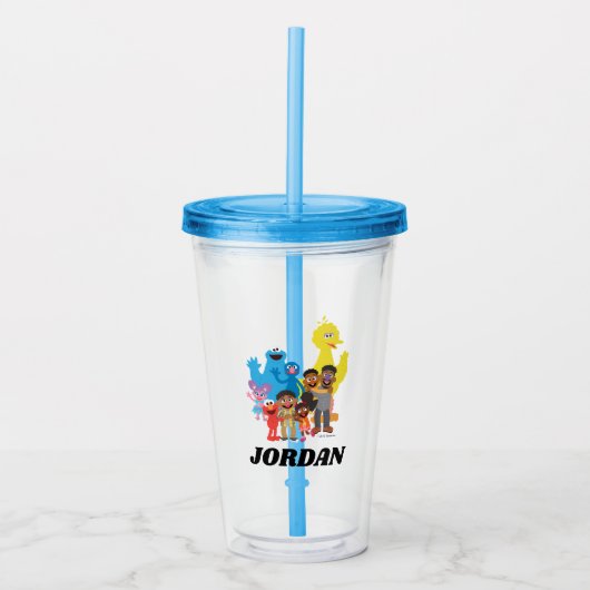 Laten we samen komen | Jouw namen toevoegen Acryl Drinkbeker (Voorkant)