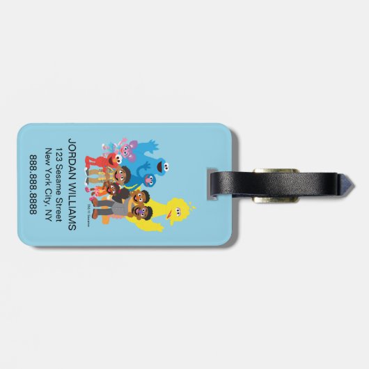 Laten we samen komen | Jouw namen toevoegen Bagagelabel (Achterkant horizontaal)