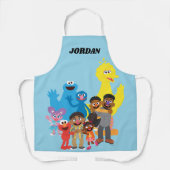 Laten we samen komen | Jouw namen toevoegen Schort (Voorkant)